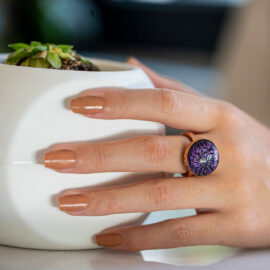 Alemonia Jewelery Murano Glass Rings
